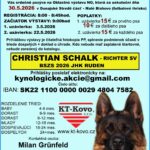 Oblastná výstava NO Dunajská Streda, 30.05.2026